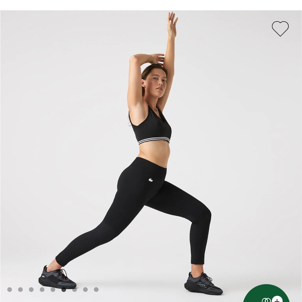 Lacoste sport tight fit legging second skin high waisted